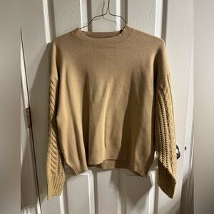 NWT Caramel Sweater